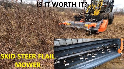 tmg fms 165 flail mower for skid steer|skid steer flail mower for sale.